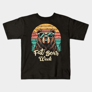 Fat Bear Week Kids T-Shirt